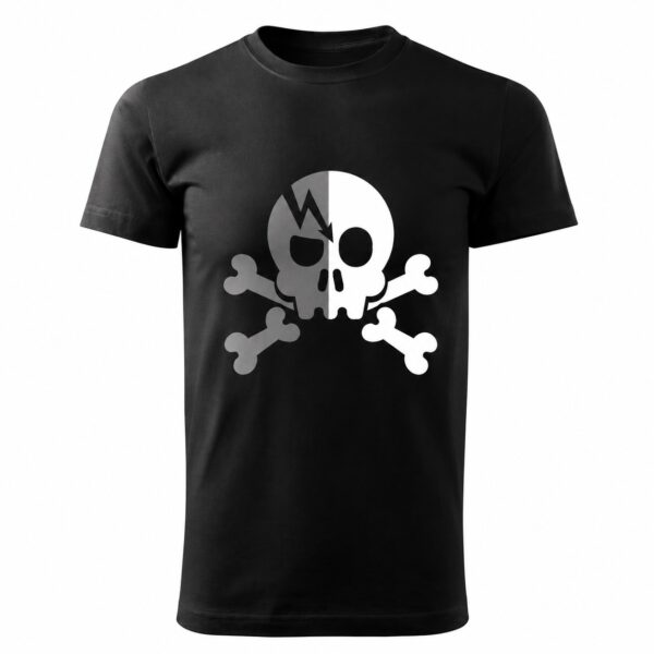 Blackout Protocol Technical Skull Graphic T Shirt0