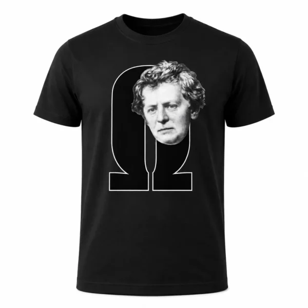 Georg Simon Ohm Resistance Theory Graphic T Shirt0