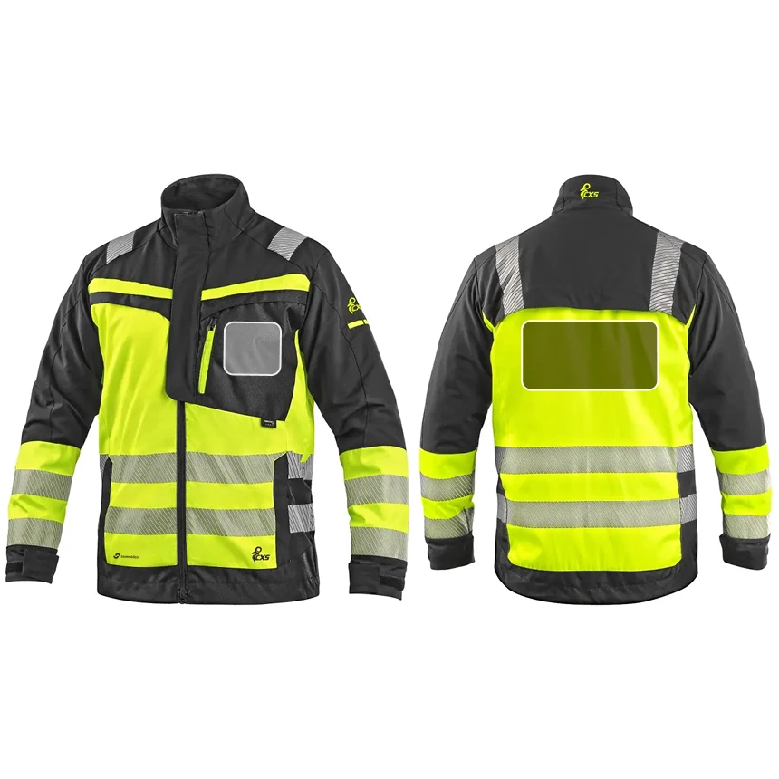 HI VIS 4 Way Stretch Jacket 235 1010 100 819 00 branding