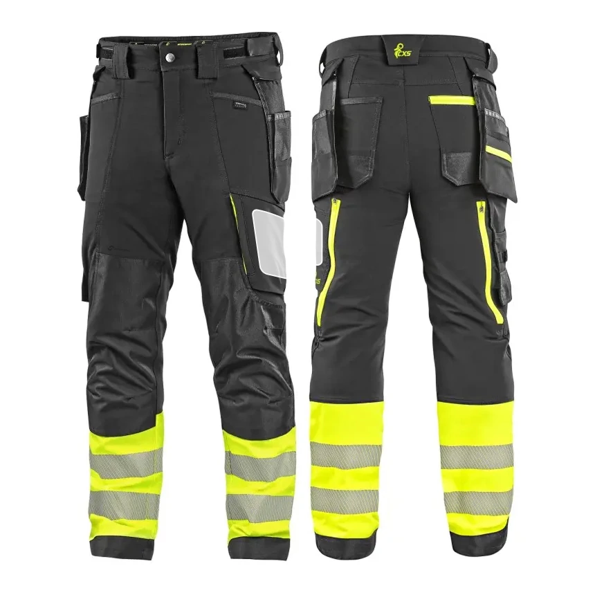 HI VIS 4 Way Stretch Trousers 1020 100 819 00 branding
