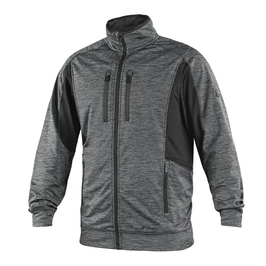 WORK LEONIS Stretch Sweatshirt 240 1520 227 710 00 gray a
